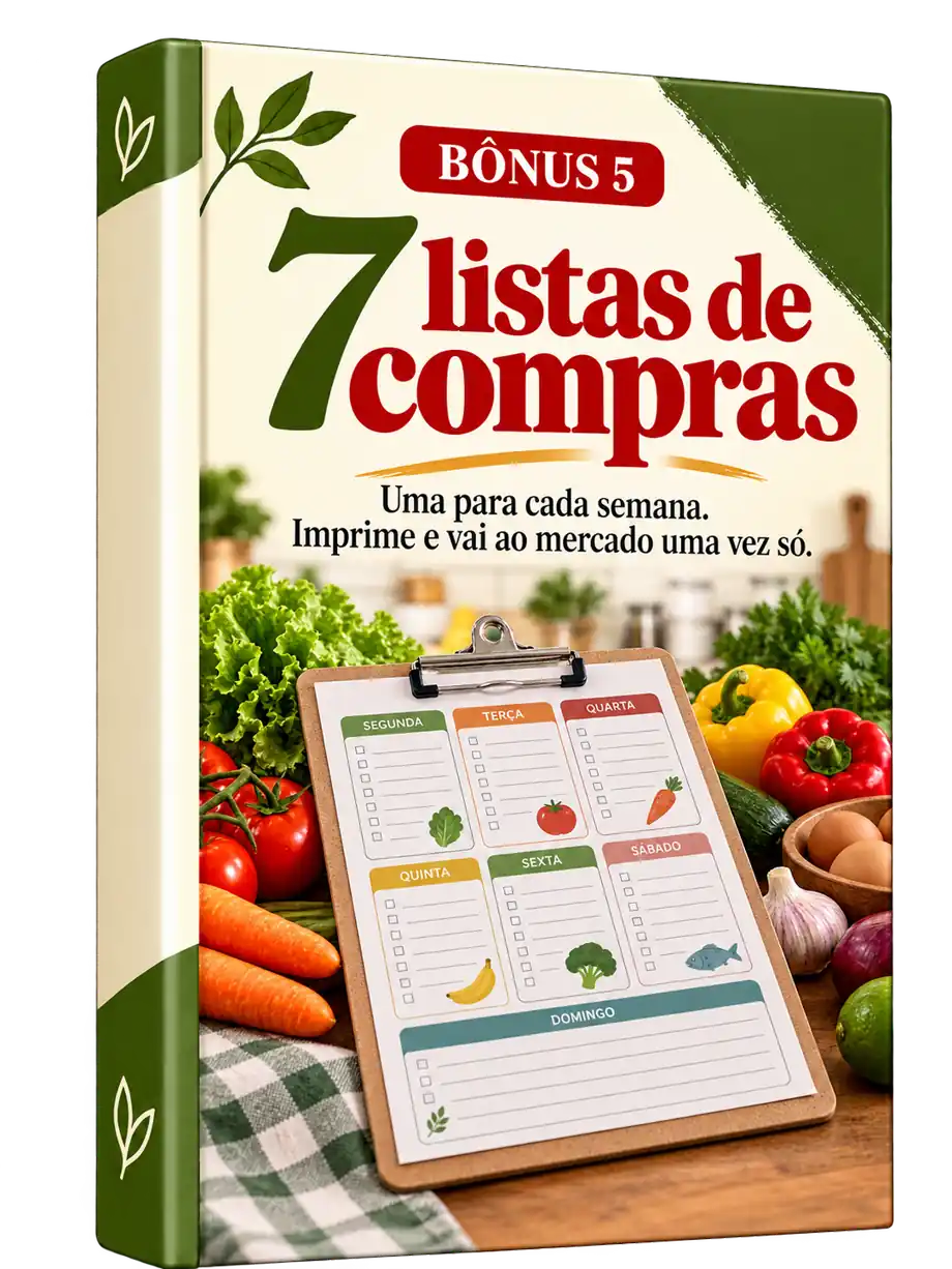 Bônus 5: 7 listas de compras