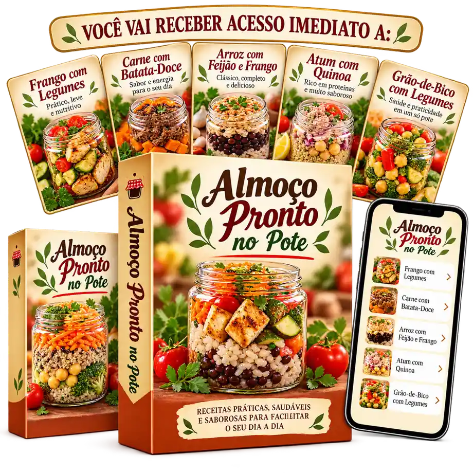 Almoço Pronto no Pote, o produto principal