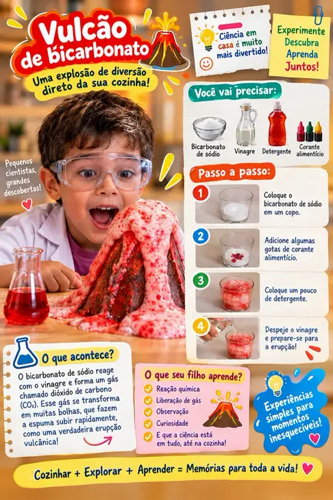 Ficha de exemplo: Vulcão de bicarbonato