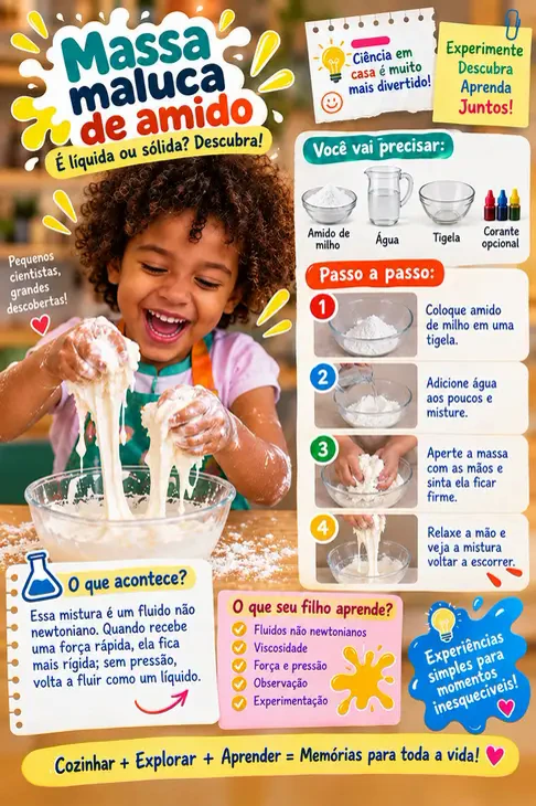 Ficha de exemplo: Massa maluca de amido