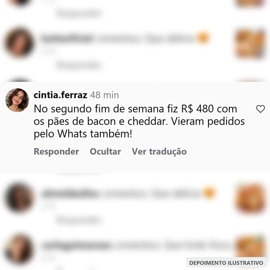 Depoimento de Cintia Ferraz: R$ 480 no segundo fim de semana
