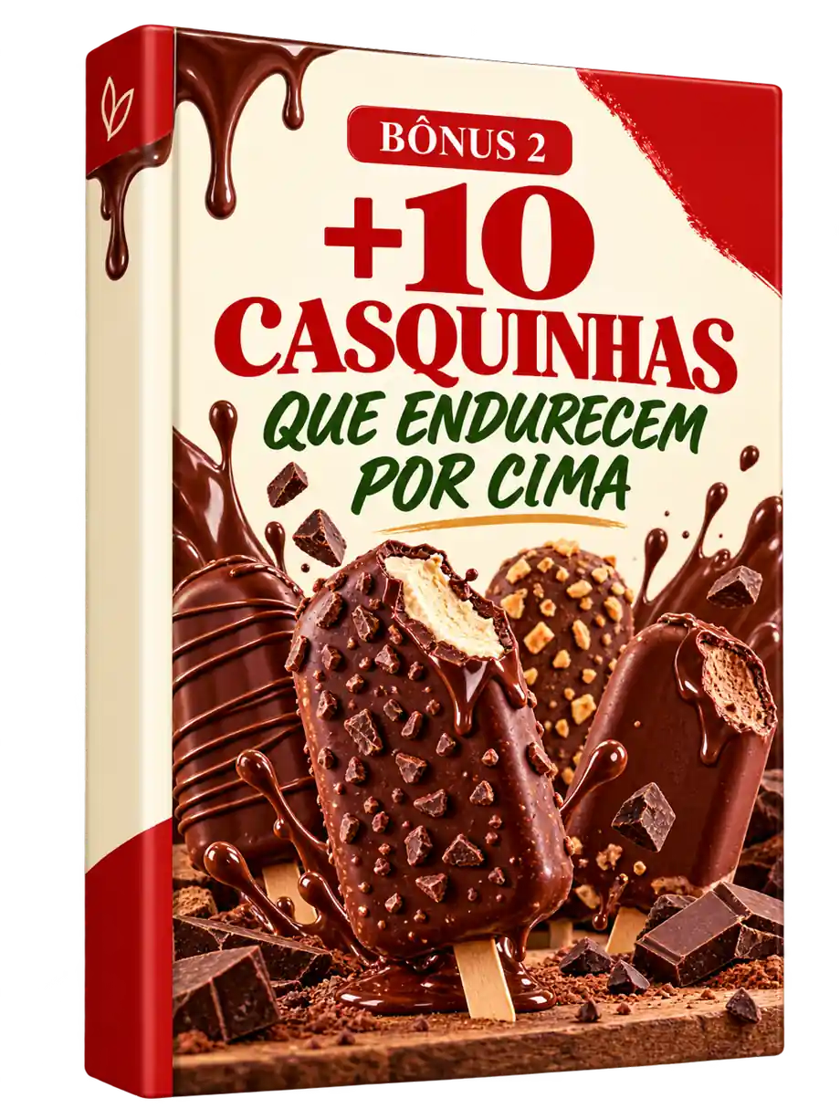 Bônus 2: +10 casquinhas que endurecem por cima