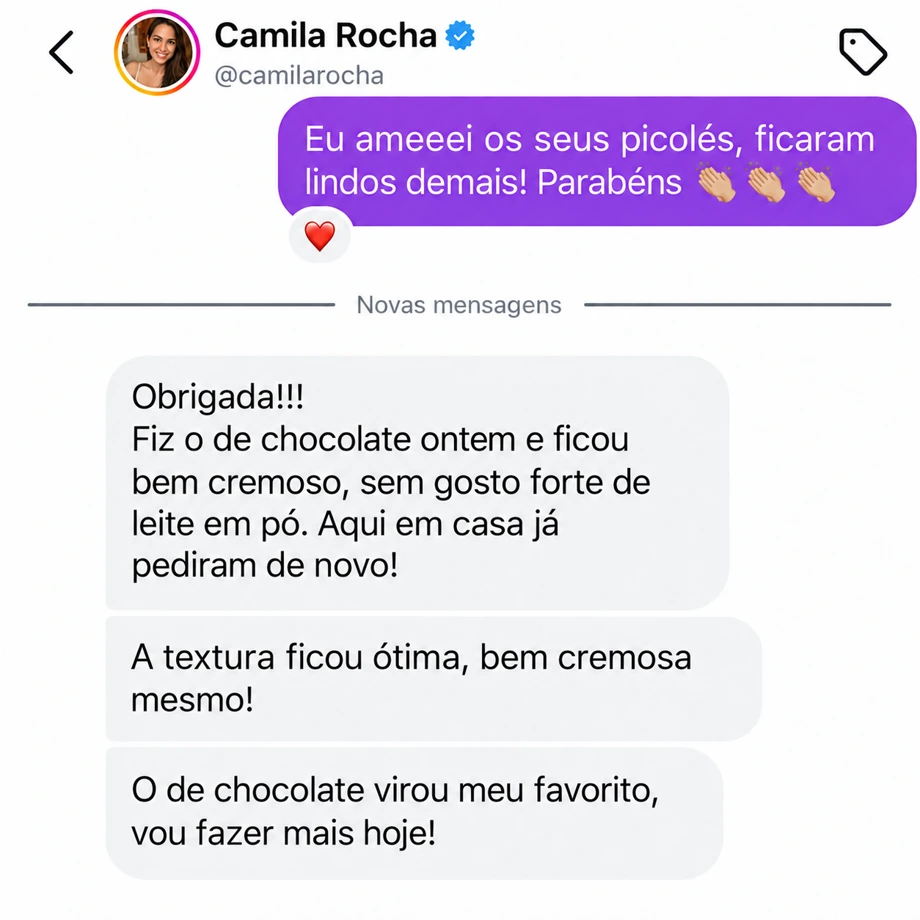 Depoimento de aluna 1 de 8