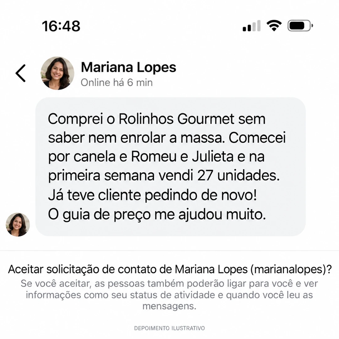 Depoimento de Mariana Lopes: 27 unidades na primeira semana