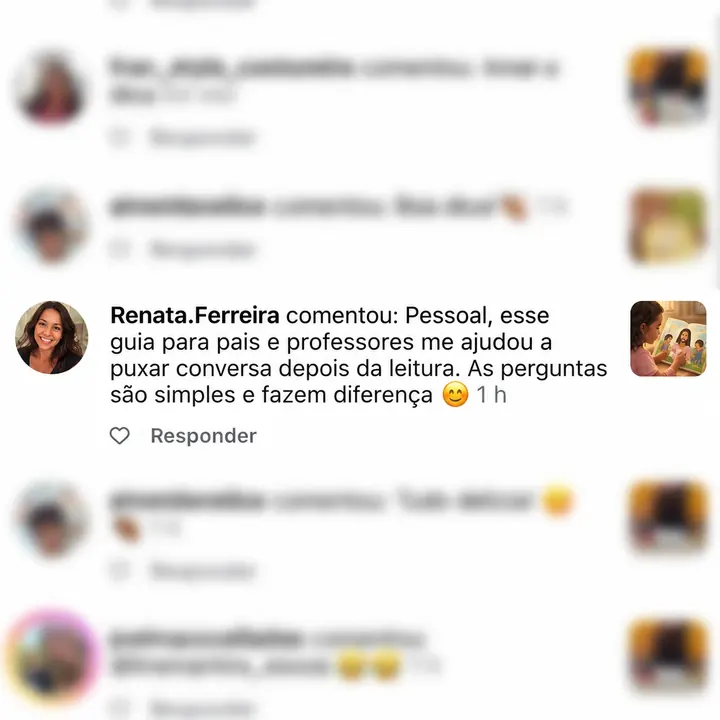 Depoimento de mãe 4 de 5