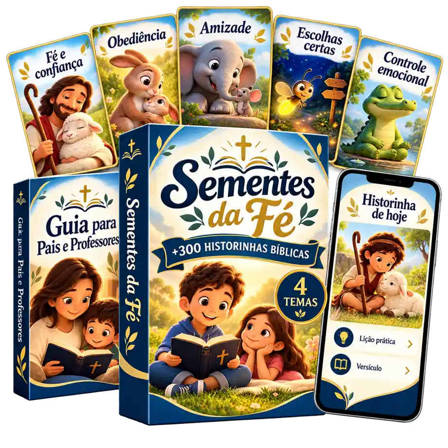 Plano básico: o Sementes da Fé com as +300 historinhas