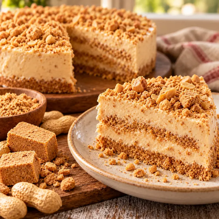 Torta de paçoca