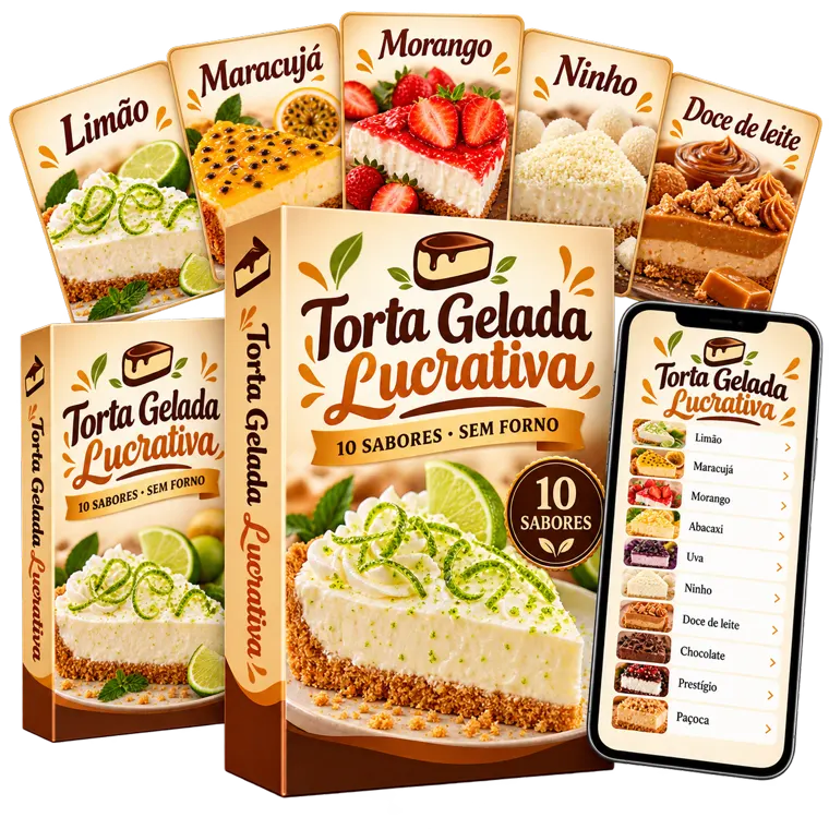 Torta Gelada Lucrativa: produto e os 5 bônus